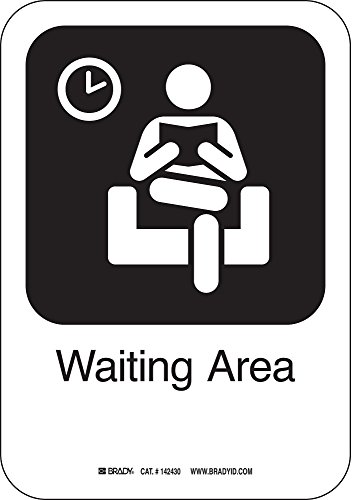 Brady 142430 Label/Sign, Waiting
