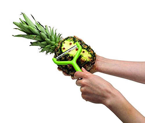 New Soda Big Peeler, Extra Wide Large Vegetable Peeler, Ultra Sharp, Twice As Fast - Blade 50% Larger Than Standard Blades (Green)