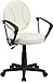 Flash Furniture Jonathan Baseball Swivel Task Office Chair with Arms