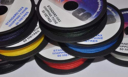 English Braids Waxed Whipping Twine, 50 metres