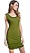 Janmid Women's Classic Slim Fit Sleeveless Midi Dress