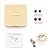 Stoon Headphones, X2M Running Earphones Magnetic in Ear Headphones with Microphone & Volume Control Noise Cancelling Headset with Bass 3.5mm Jack for Computer, iPhone 6S, MP3 Player, iPad Pro(Gold)