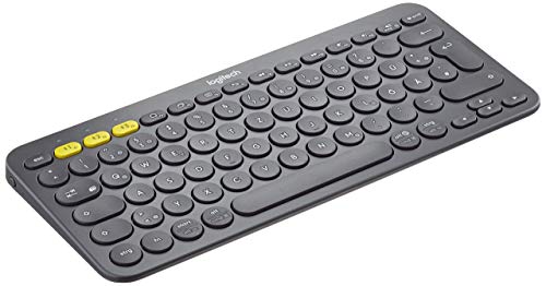 Logitech K380 Tastiera Bluetooth, Layout Tedesco ‎Qwertz, Nero