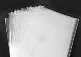 Pepper Scott 100x Super Clear Flat Cello/Cellophane Treat Bag 6x8 inch(1.2mil) 