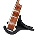 YMC Wood Instrument Stand for Ukulele,Mandolin,Violin,Banjo.-Matte Black
