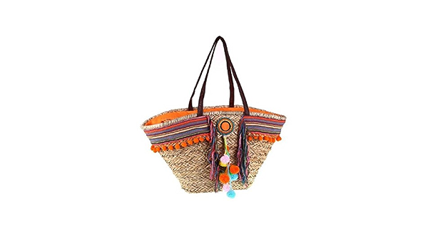 KBAS - Bolso de asas para mujer naranja talla única : Amazon.es: Zapatos y  complementos