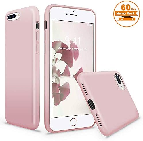 Case for iPhone 8 iPhone 7,Silicone Business Men Phone Case Soft Silicone Gel Rubber Bumper Case Microfiber Lining Hard Shell Shockproof Full-Body Protective Case Cover