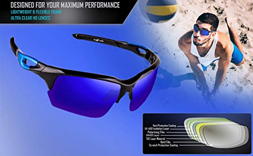 image for FLEX V2- Polarized Sunglasses for Men Women & Teens. Ultra Tough & Lig