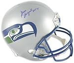 Steve Largent Signed Seahawks Riddell Deluxe Full-Size Replica Helmet w/HOF'95 - Fanatics Authentic Certified
