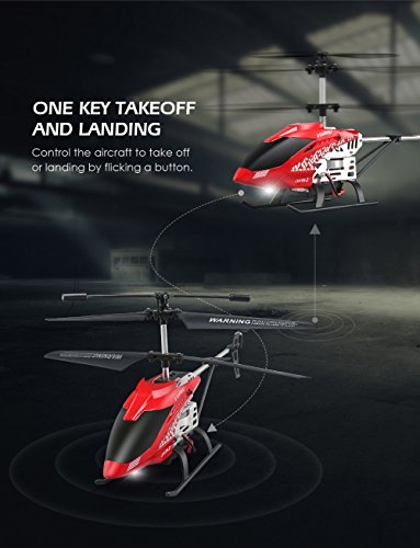 JJRC JX01 3.5CH 2.4G Gyro Remote Control Helicopter Sets Attitude Aluminum Hover Copter (Red)