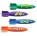 Ifavor123 Underwater Mini Torpedo Toys for Kids - Dive Splash Swimming Pool Beach Fun Throwing Rocket Water Toy - 4 Pack