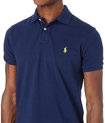 Ralph Lauren Polo Mens Navy Blue Golf Polo Shirt (XXL): Amazon.co.uk: Clothing