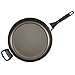 Farberware Dishwasher Safe Nonstick Jumbo Cooker/Saute Pan with Helper Handle - 6 Quart, Red
