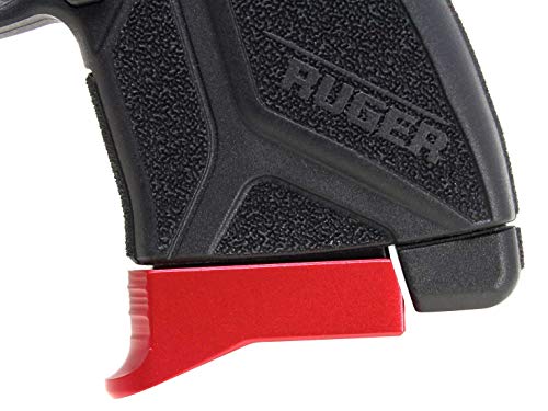for Ruger LCP II Finger Extended Magazine Base Plate .380 NDZ Gold Lacrosse Sticks Crossed - Thumbnail 2