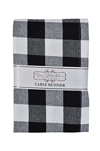 4 Yourtablecloth+Buffalo+Checkered+Tablerunner+Elegant