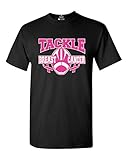 Shop4Ever® Tackle Breast Cancer T-shirt Breast Cancer Awareness Shirts