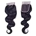 JINREN Brazilian Virgin Human Hair Weave with Closure Unprocessed Brazilian Body Wave Hair Bundles with Lace Closure 18