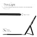 IVSO New iPad 9.7 2018 Case with Keyboard, Ultra-Slim Portable Detachable Wireless Keyboard Case with Stylus Holder for New iPad 9.7 2018/2017/iPad Pro 9.7/iPad Air 2/iPad Air Tablet (Black)