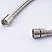 Senlesen Extra Long Stainless Steel Handheld Shower Hose (9.8 Ft) (118 Inches) (3 Meters), Brushed Nickel
