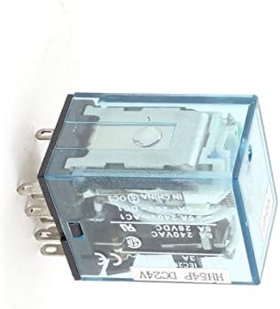 Aexit DC 24V Relays Coil Electromagnetic Power Relay 14 Pins 4PDT 4NO Accessory Power 4NC HH54P