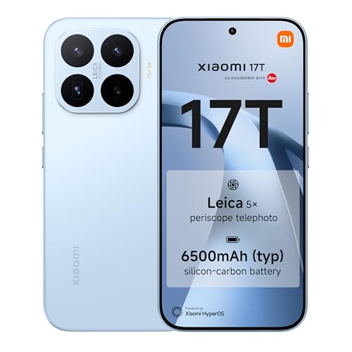 XIAOMI 17T Smartphone 12+256GB Blue 6.59 120Hz Display
