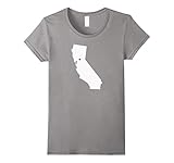 Womens Sacramento California Love Heart Nor Cal Sac Capital T-shirt Large Slate