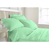 Roch Linen 100% Egyptian Cotton 600 TC 4 Pcs Bed Sheet Set Thick-Soft-Breathable-15
