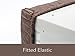 Covermates Indoor Air Conditioner Cover - Weather Resistant AC Cover, Quilted Dust Protection, 25W x 2.5D x 18H, Bronze