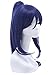 ROLECOS Womens Matsuura kanan Anime Cosplay Wigs Long Ponytails Hair Wig Blue