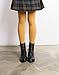 Women Color Flat knit Sweater tights (One Size : XS to M, Mustard)