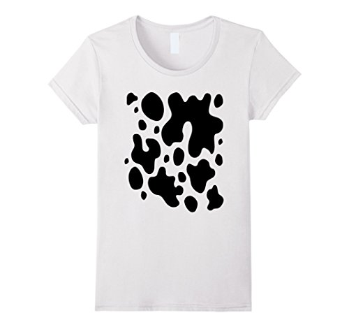 Cow Pattern Simple Halloween Costume T-Shirt