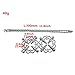 1 Pair Tension Adjustable Stainless Steel Nipple String Clamps Sex Foreplay Flirt Toys