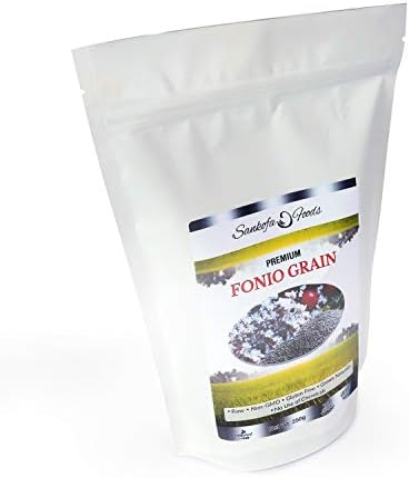 Sankofa Prewashed Raw Premium Fonio Grain Gluten Free Supper Food Easy Digestibility Low Glycemic Index High Dietary Fibre & Amino Acids Easy to Cook