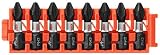 Bosch CCSPH2108 8Piece Impact Tough Phillips P2 1 In. Insert Bits with Clip for Custom Case System