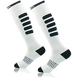 Compression Socks, Gmall Unisex Over The Calf Running Moderate (15-20mmHg) Graduated Atheletic Socks