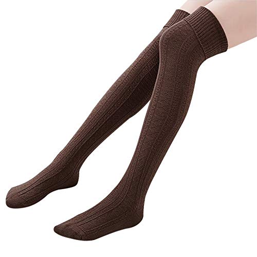 Women's Over Knee Thigh High Stocking Leg Warmers High Boot Socks for Cosplay Daily Wear
