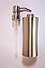 Flourish Homewares Soap Dispenser for Liquid Hand Soap or Lotion, Easy to Clean Rust Free Stainless Steel, Hand Pump to Reduce Mess, Enhance Your Countertop and Encourage Hand Washing Now!