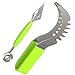 Watermelon Slicer Corer watermelon Cutter & Server cantaloupe cutter melon slicer High Quality Stainless Steel with FREE Melon Baller and Fruit Carving Knife