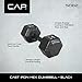 CAP Barbell Cast Iron Hex Dumbbell, Black, Single, 35 lb