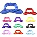 Girzzur (12Pack) 5-10 years old Fabric Headbands for Girls kid rabbit ears headbands for girls