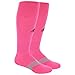 adidas Metro 4 Soccer Socks for Boys, Girls, Men and Women (1-Pair), Ultra Pop/Black/Clear Grey, Large