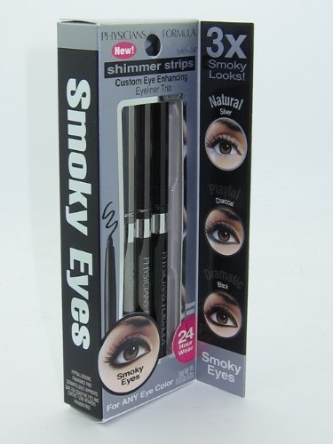 Physicians Formula Shimmer Strips Custom Eye Enhancing Eyeliner Trio Smoky Nude Eyes 6203