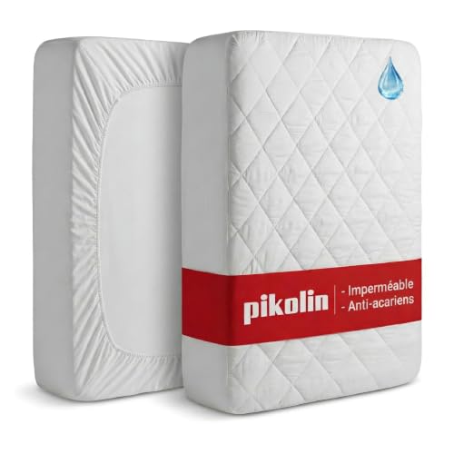 Protège-Matelas 180x200cm Imperméable Matelassé Anti-Acariens