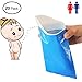 (20 Packs）Disposable Urine Bags Camping Collection Pee Bag for Outdoor Travel Urinal Toilet Traffic Jam Emergency Portable Car Vomit Bag for Men Women Kids Children Patient and Pregnant Brief Relief