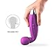 loverbeby Waterproof Cordless Extreme Power Handheld Mini 9x Multi-Speed Wand Massager, Purple, 3.2 Ounce