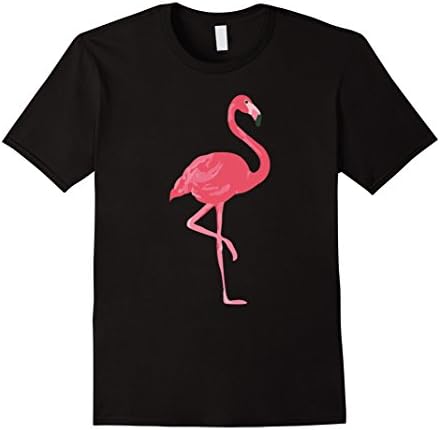Mens Pink Flamingo Shirt Medium Black