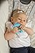 Innobaby Original Teethin' Smart EZ Grip Robot Teether and Sensory Toy for Babies and Toddlers. BPA Free Teether,Blue