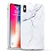 ESR Marble Slim Soft Case for iPhone X, Flexible TPU Marble Pattern Cover for Apple iPhone 5.8 inch (2017 Release only)(White Sierra)