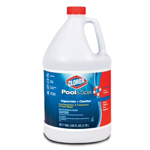 CLOROX Pool&Spa Algaecide Plus Clarifier 1 Gallon (Discontinued by