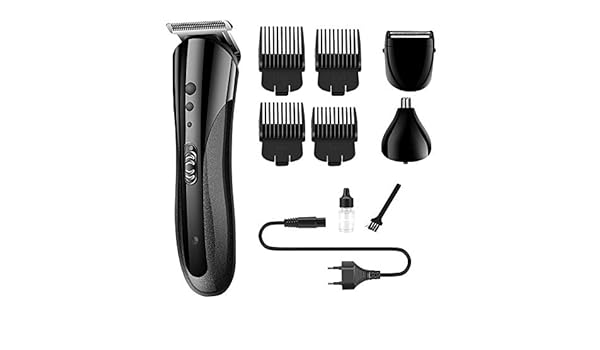 Syxfckc Nariz 3en1 eléctrica Recargable del Pelo Trimmer ...